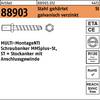 MULTI-MONTI-plus ST Betonschraube Stahl verzinkt Anschlussgewinde M8 SW10 - 7,5 x 80 mm - 50 Stück