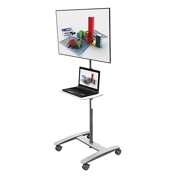 Trolley VIEWMATE COMBO AV für einen Monitor silber. Dataflex Deutschland GmbH 12331049-1