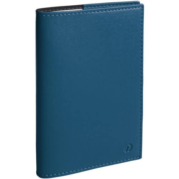 Buchkalender Minister 16x24cm Soho stahlblau 2027
