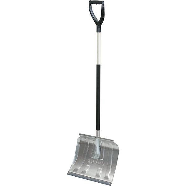Schneeschaufel LxB 1505 x 500 mm mit Gummikante silber. Prosperplast Deutschland GmbH 59059049-0