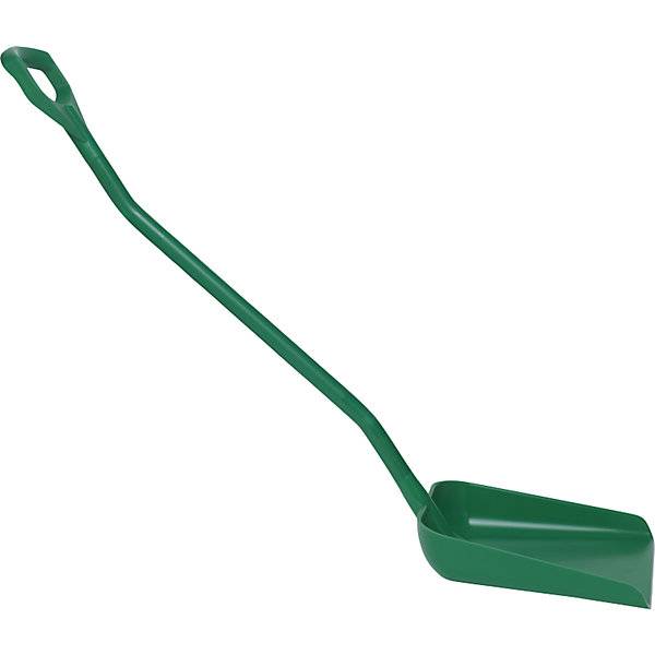 Schaufel ergonomisch und lebensmittelecht Gesamtlänge 1310 mm grün. FINCKE-Hygiene Fachgroßhandel OHG 54924849-0
