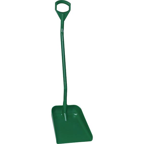 Schaufel ergonomisch und lebensmittelecht Gesamtlänge 1310 mm grün. FINCKE-Hygiene Fachgroßhandel OHG 54924849-1