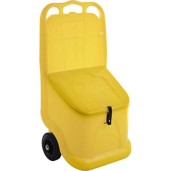 Streuwagen ideal für Schüttgut Inhalt 75 l gelb. TAKKT Industrial & Packaging GmbH 54683749-0