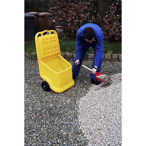 Streuwagen ideal für Schüttgut Inhalt 75 l gelb ab 3 Stk. TAKKT Industrial & Packaging GmbH 54684049
