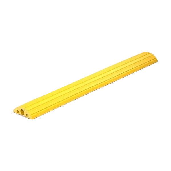 Schlauch- und Kabelbrücke Höhe 65 mm Kabel bis 40 mm Ø gelb LxB 1500 x 210 mm. Dancop International GmbH-0