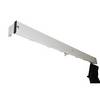 Garderobenleiste Aluminium Länge 2000 mm Distanzstück lichtgrau. SYPRO Wolf GmhH 52886149