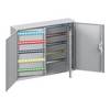 Schlüsselschrank 2-türig komplett mit Schlüsselanhängern 300 Haken HxBxT 550 x 730 x 140 mm. INTER Sicherheits