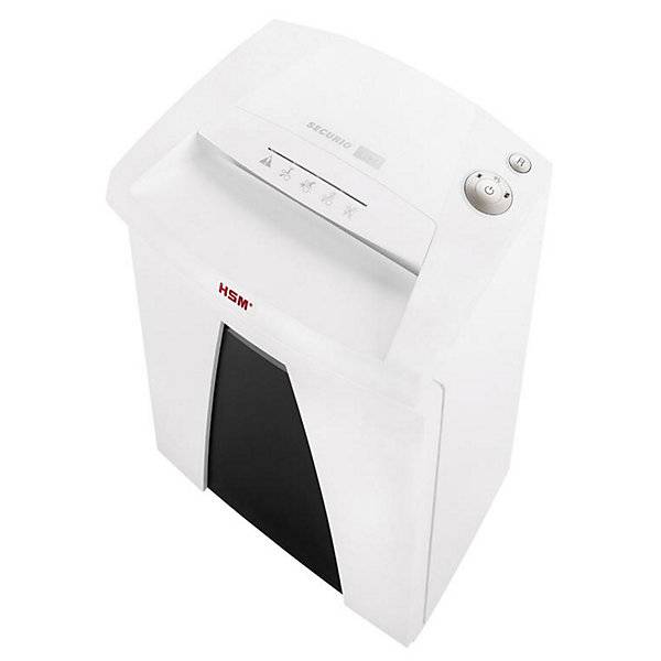Aktenvernichter SECURIO B24 Auffangvolumen 34 l Streifen 25 - 27 Blatt. HSM 177495 49-0