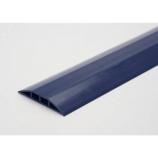 Kabelbrücke aus Kunststoff für Kabel und Schläuche bis Ø 75 mm blau 2 Kammern Länge 15 m. Ewald Hildebrandt