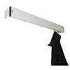 Garderobenleiste Aluminium Länge 1015 mm Distanzstück lichtgrau. SYPRO Wolf GmhH 52886349
