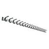 Garderobenleiste Aluminium Hakenabstand 100 mm Aluminium/schwarz 2000 mm 20 Haken. VAN ESCH BV c o