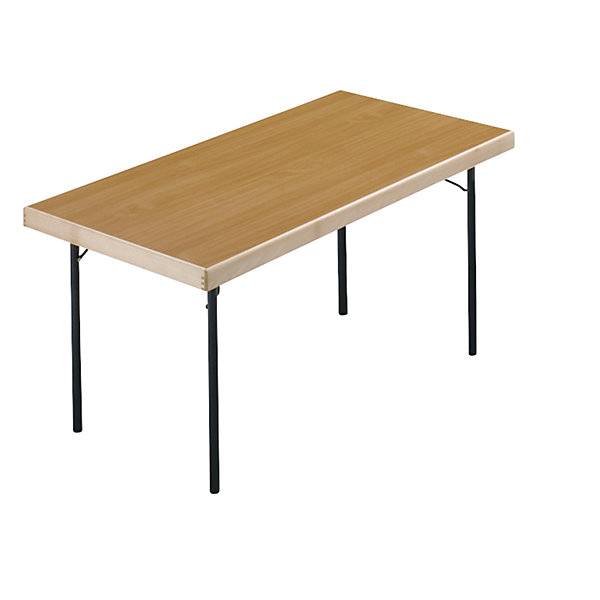Klapptisch 4-Fuß-Gestell 1500 x 800 mm Gestell anthrazit Platte Buche-Dekor. SCHNEEWEISS interior GmbH