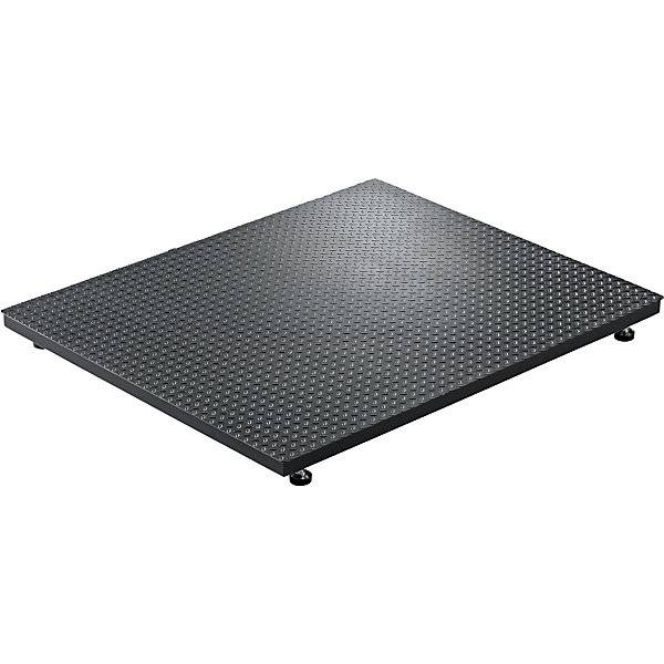 Bodenwaage Wägebereich bis 2000 kg amtlich geeicht Ablesbarkeit 500 / 1000 g. TAKKT Industrial & Packaging-0