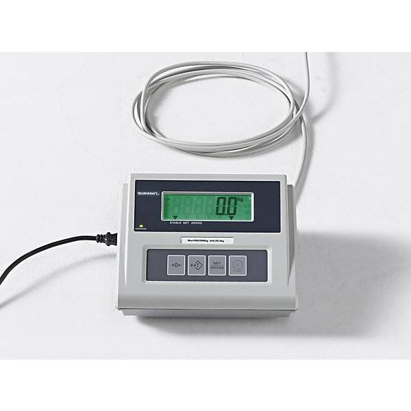 Bodenwaage Wägebereich bis 2000 kg amtlich geeicht Ablesbarkeit 500 / 1000 g. TAKKT Industrial & Packaging-1