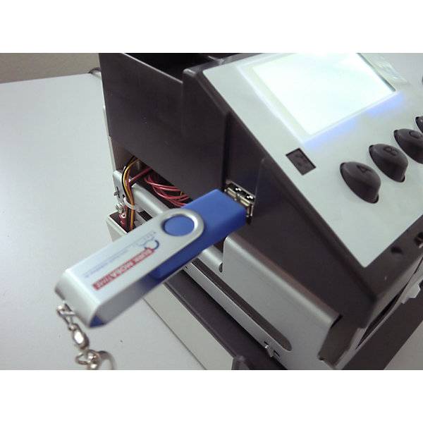 Zeit-/Datum-/Textdrucker ZS 6000 HxBxT 181 x 156 x 179 mm lichtgrau/dunkelgrau. Buerk Mobatime GmbH 58940849-1