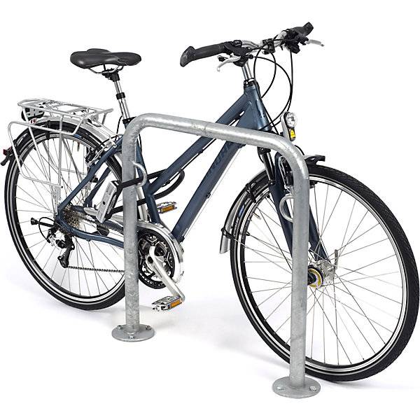 TRUST Fahrradparker zum Aufdübeln Breite 750 mm VE 3 Stk. WSM Walter Solbach | Metallbau GmbH 49827649-1