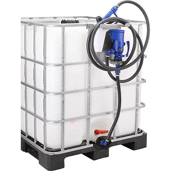 Elektrische Behälter-/IBC-Pumpe für AdBlue® mit mechanischem Zapfventil für AdBlue® / Urea. PRESSOL-1