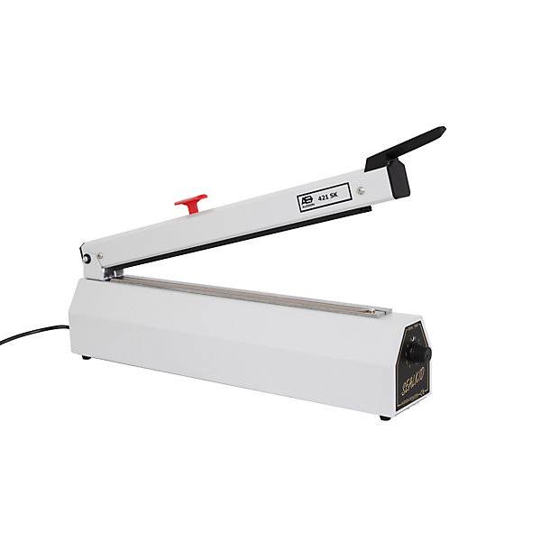 Folienschweiß-Tischgerät SEALKID mit Schneidevorrichtung Schweißnaht LxB 421 x 3 mm. Audion Elektro GmbH