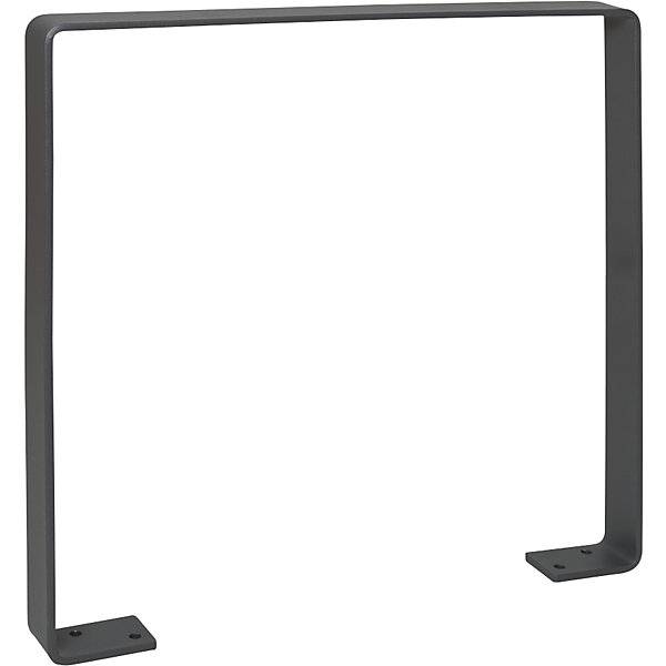 Anlehnbügel GILA Stahl 70 x 10 mm feuerverzinkt eisenglimmer. Moravia Wiesbaden| Gesellschaft F.Verkehrszeichen-0
