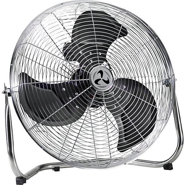 Bodenventilator mit Tragegriff Stahl verchromt Rotor-Ø 400 mm. Casafan GmbH 97776049-0