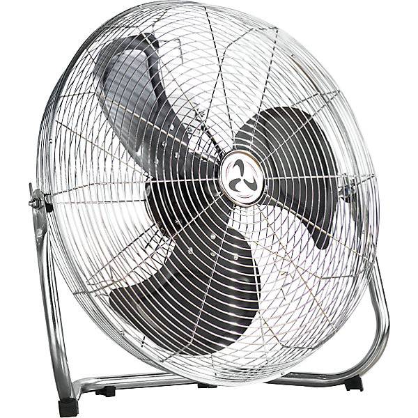 Bodenventilator mit Tragegriff Stahl verchromt Rotor-Ø 400 mm. Casafan GmbH 97776049-1