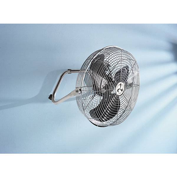 Bodenventilator mit Tragegriff Stahl verchromt Rotor-Ø 400 mm. Casafan GmbH 97776049-2
