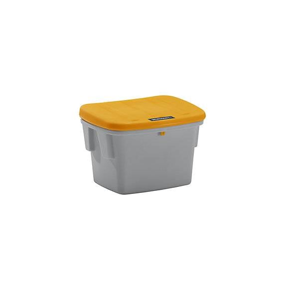 Universal- und Streugutbehälter ohne Entnahmeöffnung 60 l Deckel orange. TAKKT Industrial & Packaging GmbH