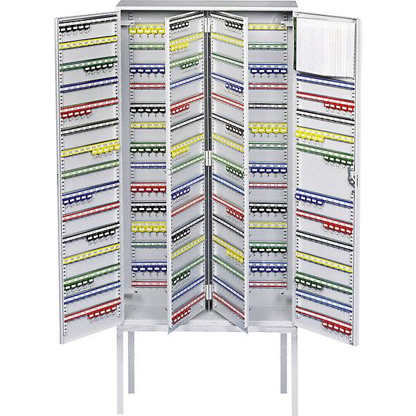 Schlüsselschrank 2-türig HxBxT 1300 x 730 x 250 mm 940 Haken. INTER Sicherheits Service SP.ZO.O 57420149-1