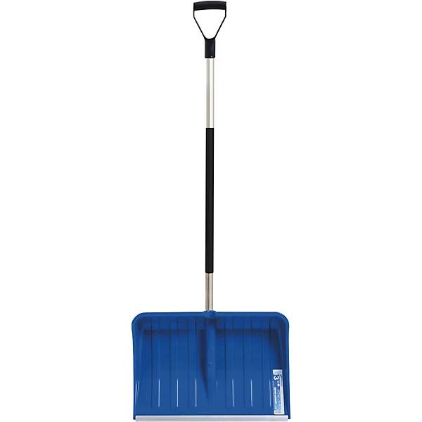 Schneeschaufel LxB 1450 x 550 mm mit Alukante blau. Prosperplast Deutschland GmbH 59059449-1