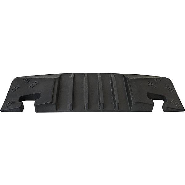 Kabelbrücke Höhe 50 mm Abschlusselement Nut LxBxH 590 x 190 x 50 mm schwarz. Moravia Wiesbaden| Gesellschaft-0