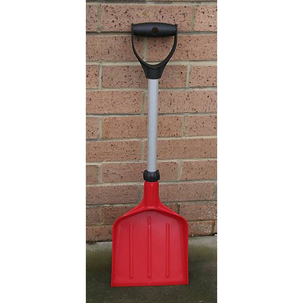 Teleskop-Handschaufel Länge 100 mm rot. TAKKT Industrial & Packaging GmbH 54673449-2