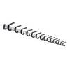 Garderobenleiste Aluminium Hakenabstand 100 mm Aluminium/schwarz 1500 mm 15 Haken. VAN ESCH BV c o