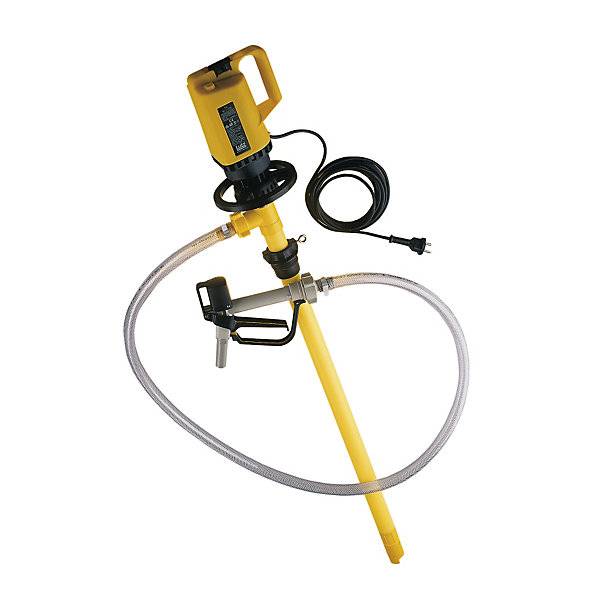 Elektrisches Fasspumpen-Set für Säuren Zubehör vormontiert. Lutz-Pumpen GmbH 75481949-0