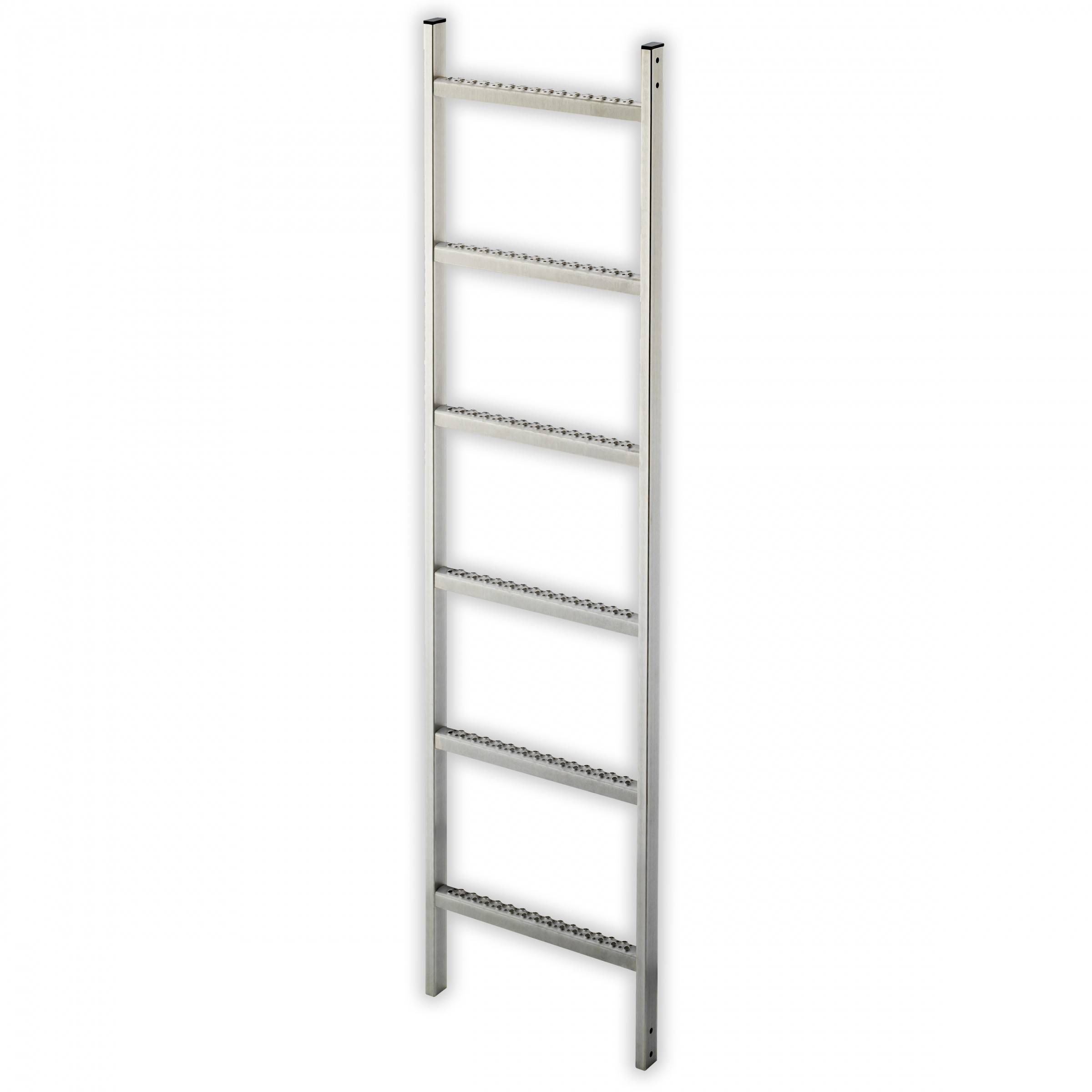 Hailo Schachtleiter 300mm lichte Weite GFK mit 2 Sprossen 0,56m-0