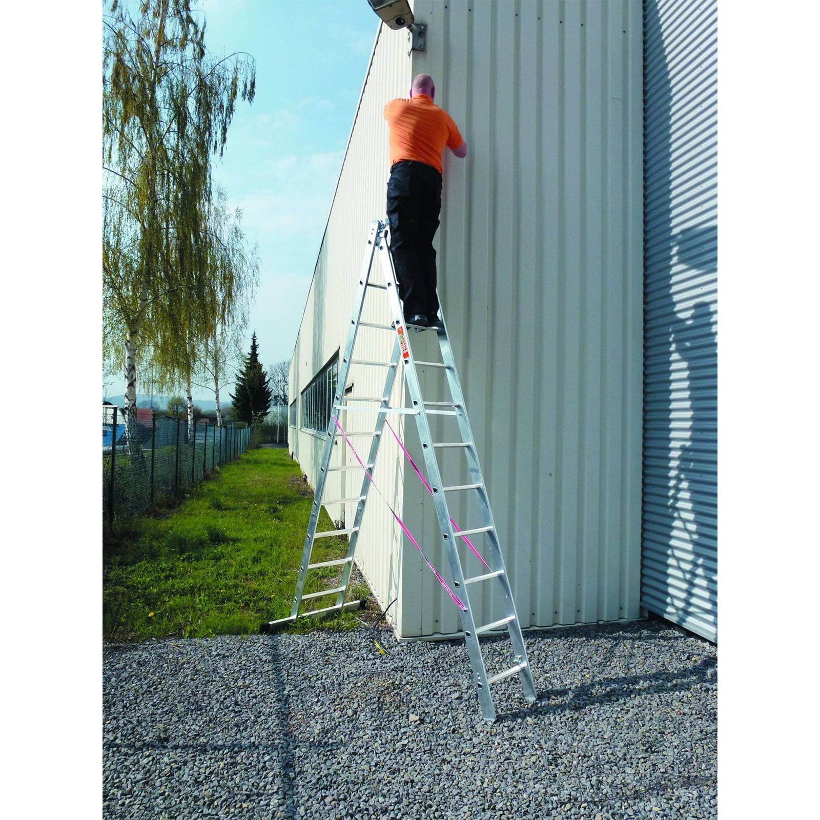 Euroline 207 Mehrzweckleiter 3x11 Sprossen-2