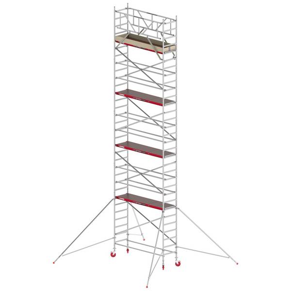 Altrex Fahrgerüst RS Tower 41 Alu mit Holz-Plattform 10,20m AH breit 0,75x1,85m