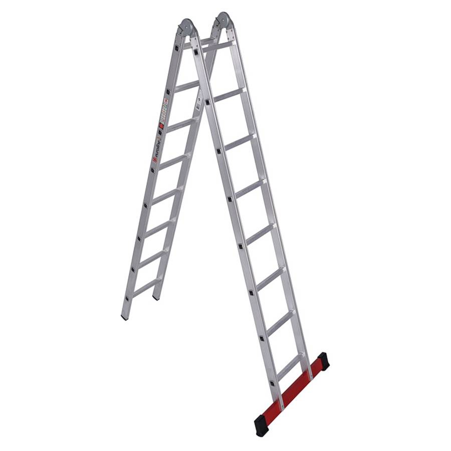 Euroline Premium 317 Klappleiter 2x8 Sprossen-0
