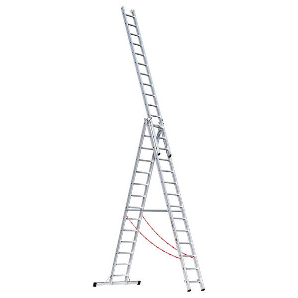 Euroline Premium 307 Mehrzweckleiter 3x14 Sprossen