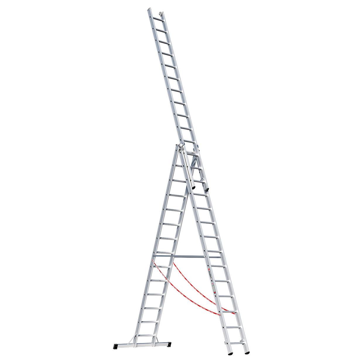 Euroline Premium 307 Mehrzweckleiter 3x14 Sprossen-0