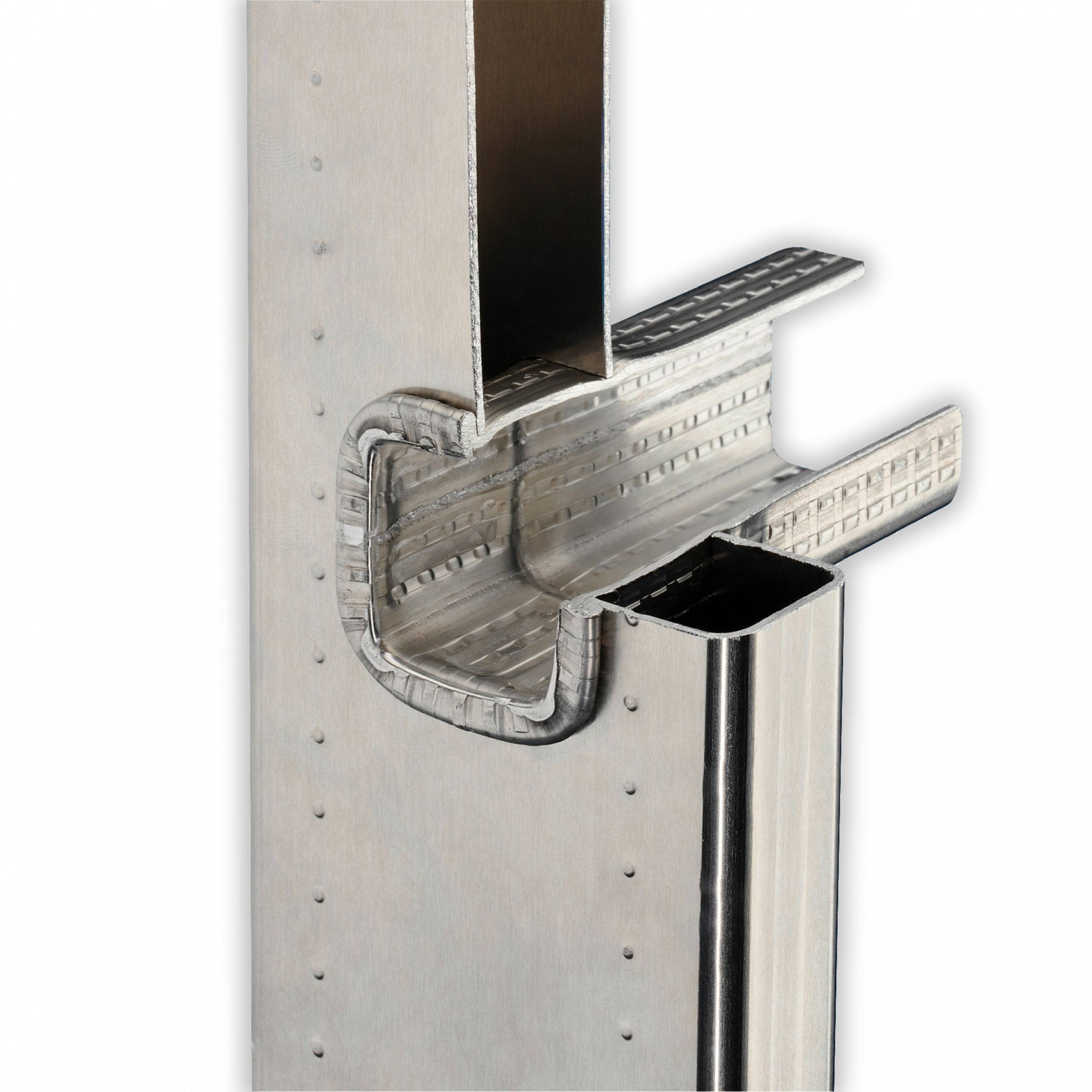 Hailo Steigleiter Einzelelement Aluminium natur 1,12m-2