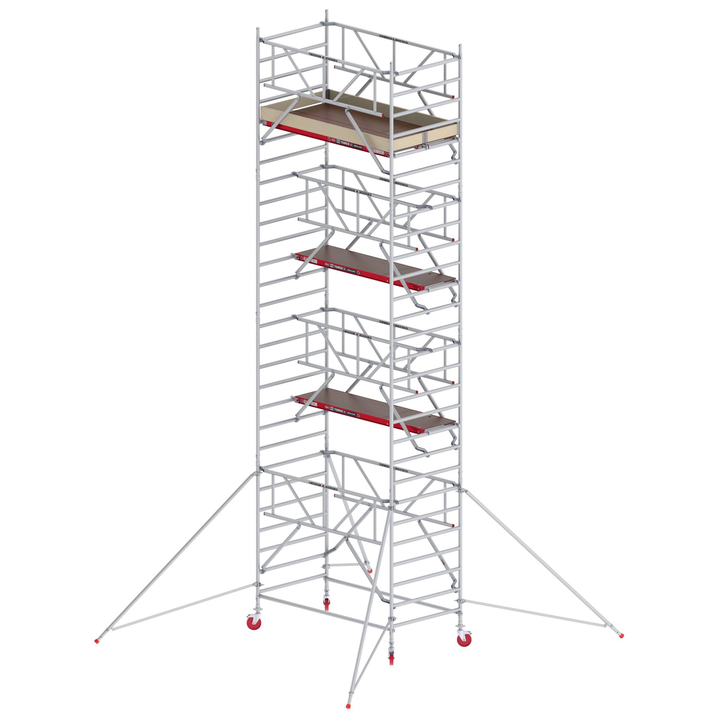 Altrex Fahrgerüst RS Tower 42-S Aluminium Safe-Quick mit Holz-Plattform 7,20m AH 1,35x2,45m-0