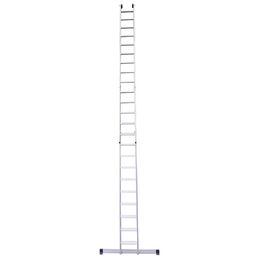 Euroline Premium 302 Stufen- Schiebeleiter 2x14 Sprossen-0