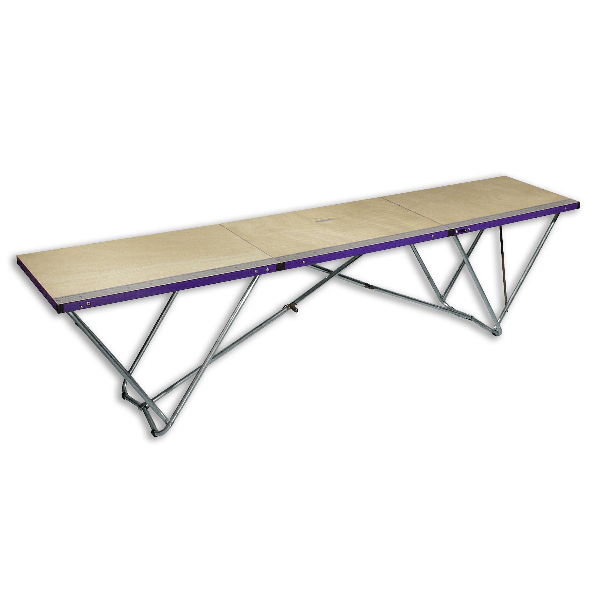 Iller Tapeziertisch 3-teilig, lackiert 300x100cm-0