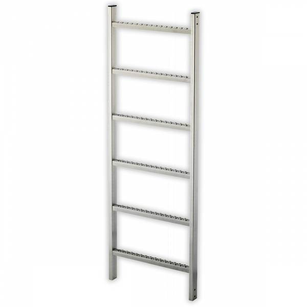 Hailo Schachtleiter 400mm lichte Weite Edelstahl 1.4571 / ASTM 316ti mit 11 Sprossen 3,08m