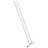 Sprossen-Anlegeleiter Breite 410 mm 22 Sprossen mit Traverse. euroline 58963649