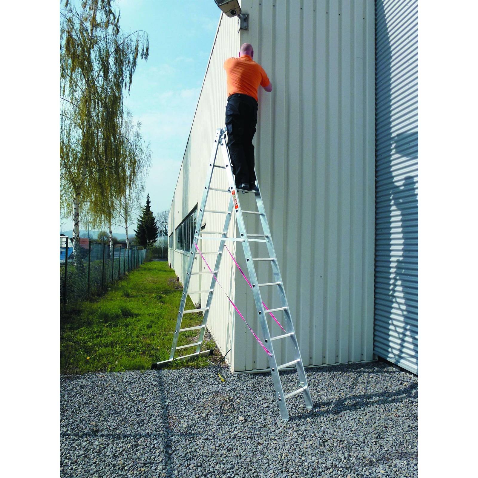 Euroline 207 Mehrzweckleiter 3x7 Sprossen-3