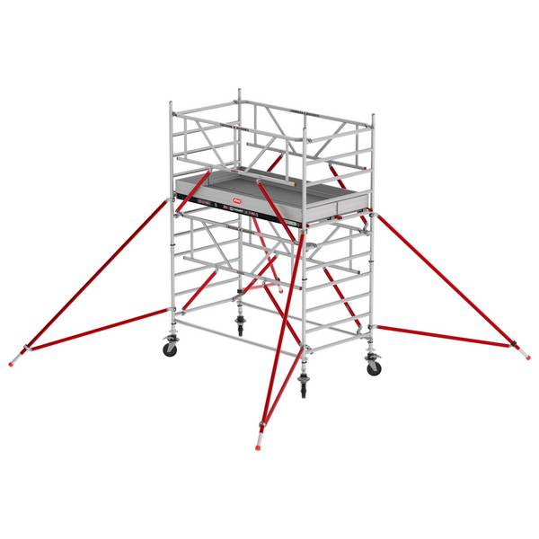 Altrex Fahrgerüst RS Tower 52-S Aluminium mit Safe-Quick und Holz-Plattform 4,20m AH 1,35x2,45m