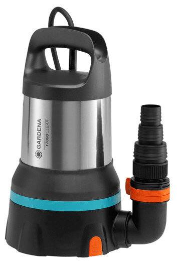 Gardena 9036-20, Gravity pump, 750 W, AC, 0,9 bar, 17000 l/h, Schwarz, Silber-0