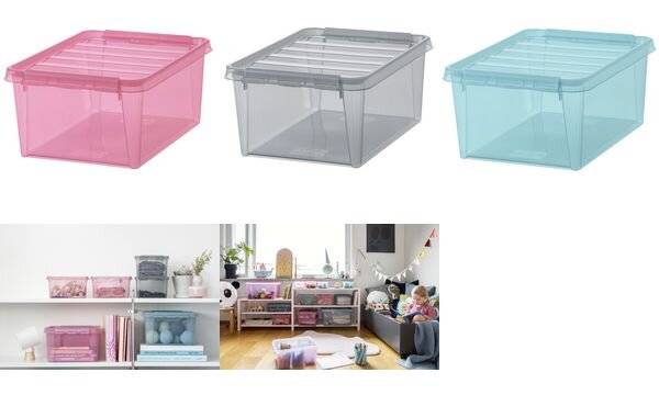 smartstore Aufbewahrungsbox COLOUR 15, 14 Liter, rosa (63300104)-1