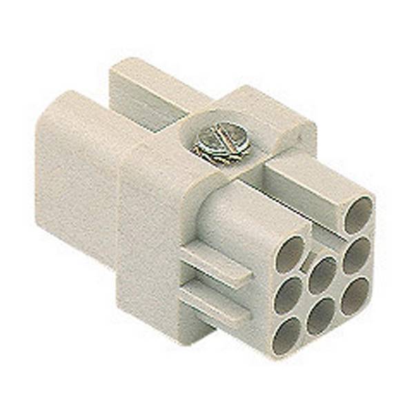 Ilme CDF 08, CD Buchseneinsatz (F) Crimpanschluss, 8-polig AC 50V / DC 120V, 10A